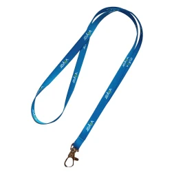 Шнурок с логотипом для бейджа, 10 мм